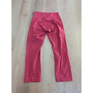 Lululemon Wunder Under Crop Leggings Hi-Rise 21" Vintage Rose Size 6